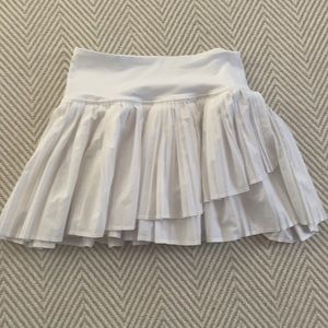 White ruffle Ivivva skirt
